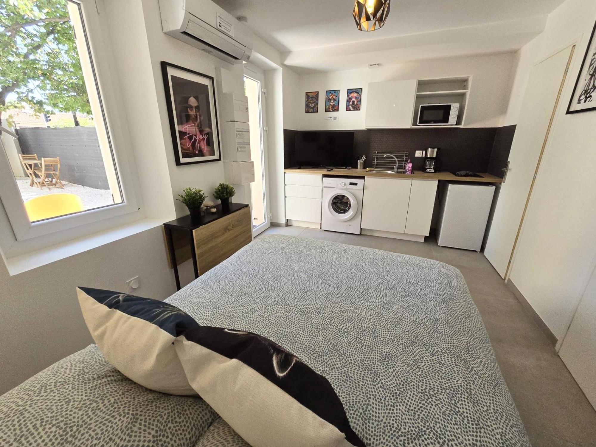 Gregbnb - Studio 17M2 - Terrasse - Clim - Ouest - 5 تولون المظهر الخارجي الصورة